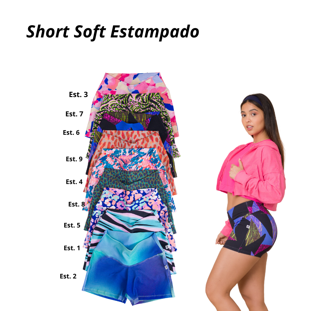 Short Soft Estampado