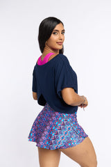 Falda Short Sexy Estampada