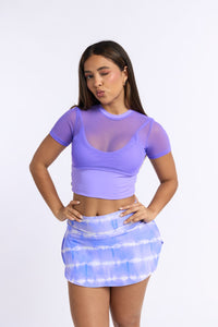 Falda Short Sexy Estampada