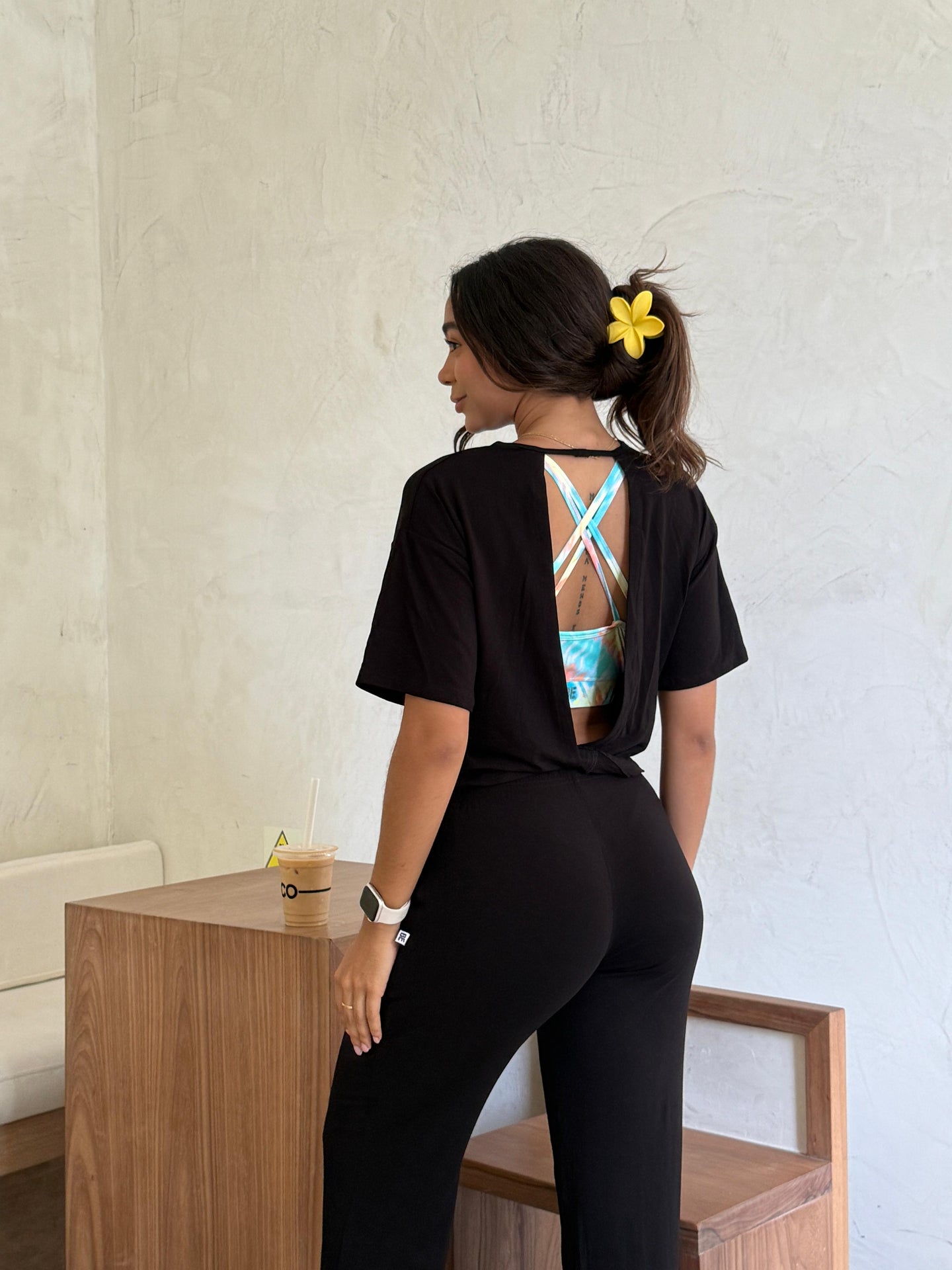 Crop Comfy con Abertura