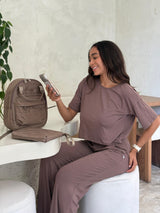 Crop Comfy con Abertura