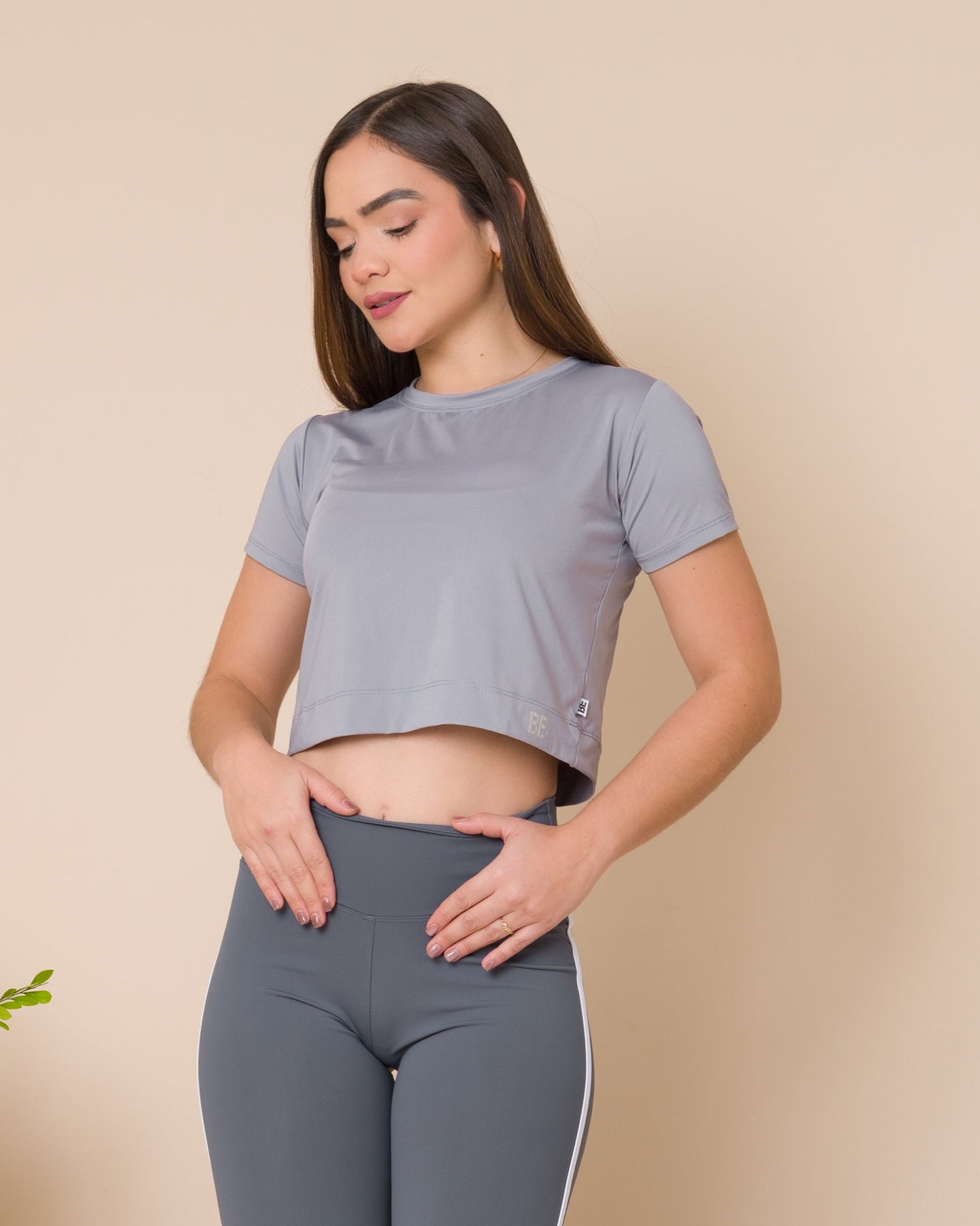 Cropped Manga Corta