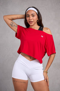 Polo Crop Ojal