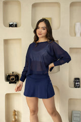 Crop Mesh Lovely