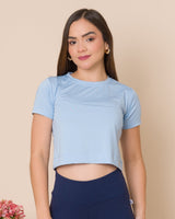 Cropped Manga Corta