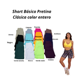 Short Básico color Entero