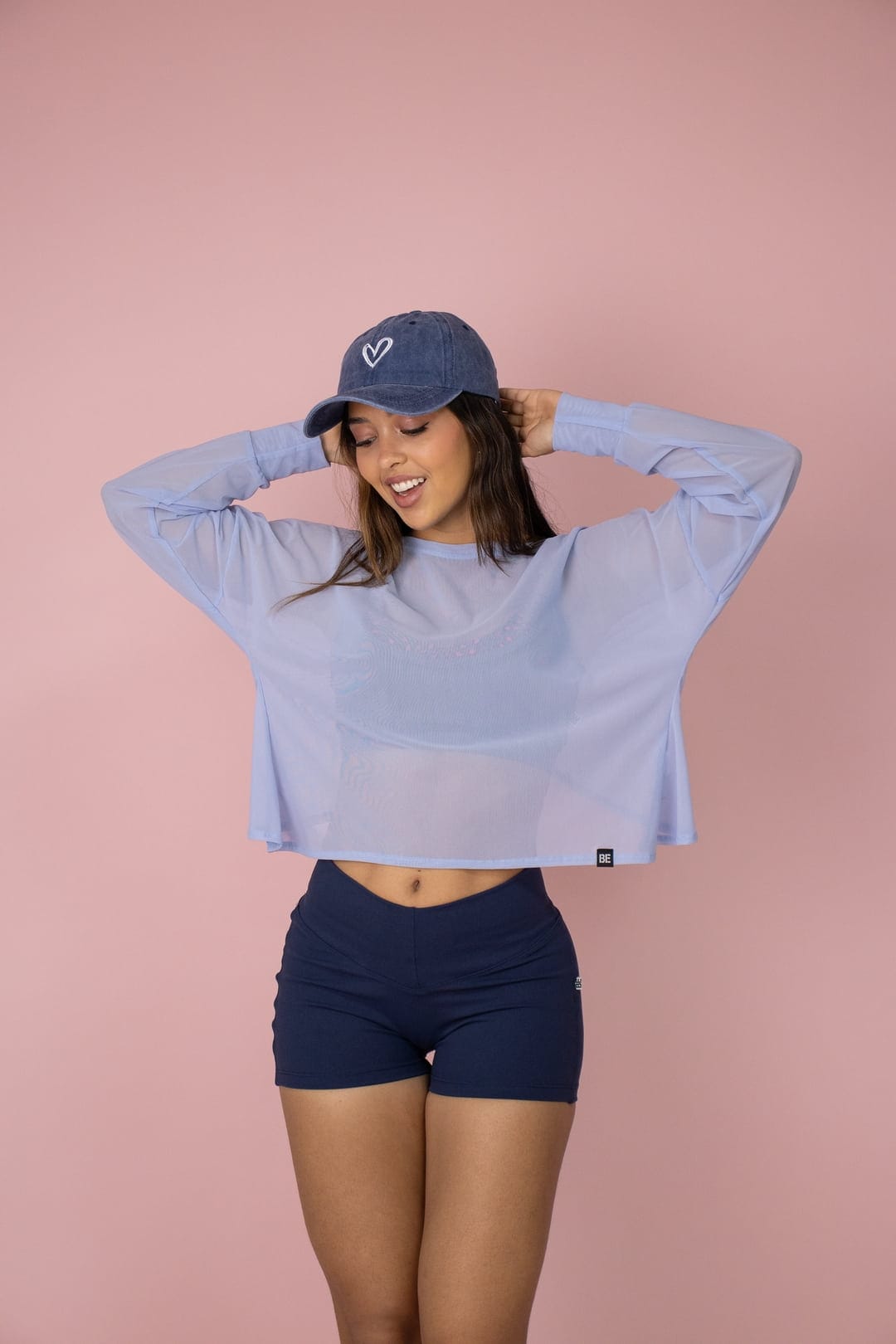 Crop Mesh Lovely