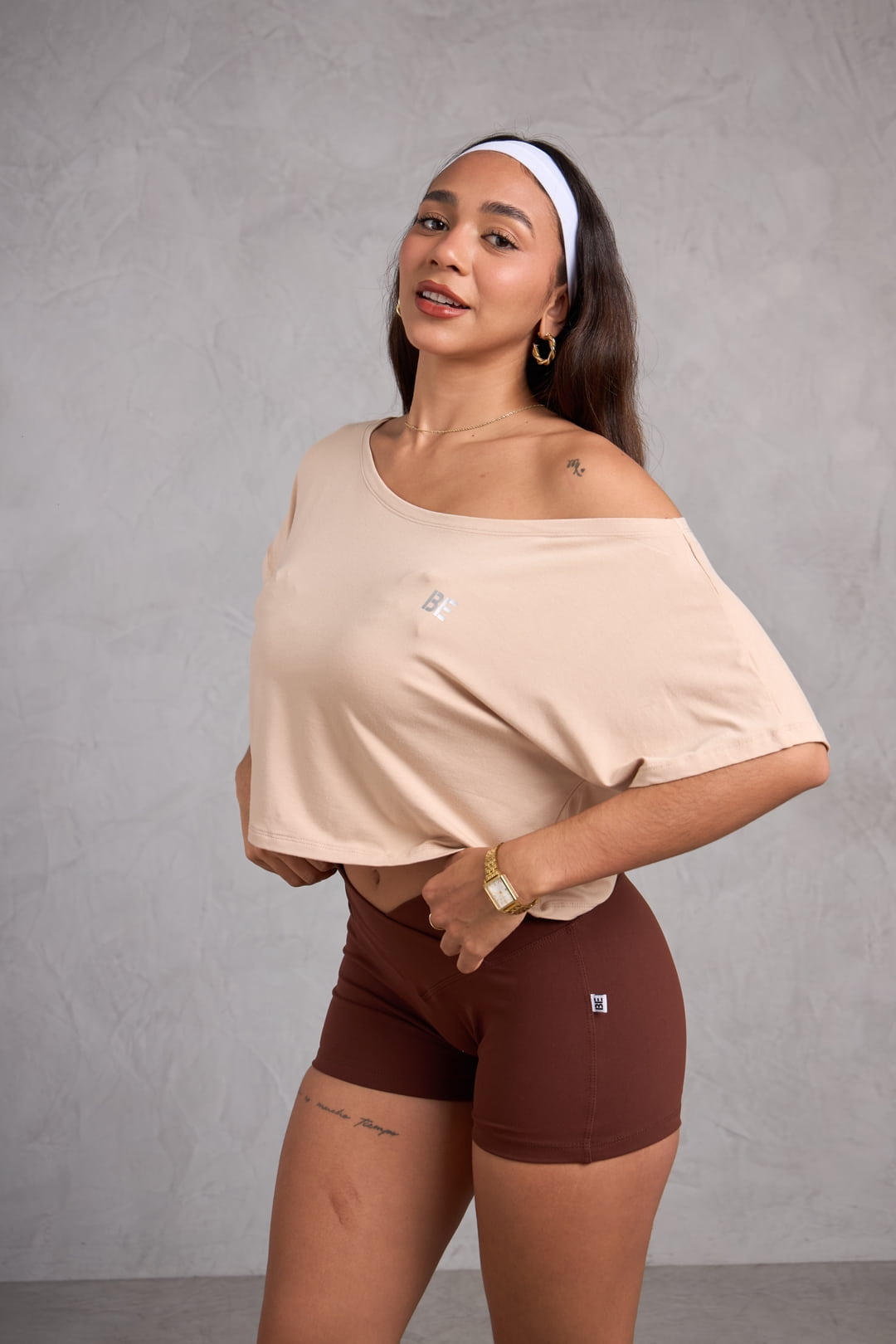 Polo Crop Ojal