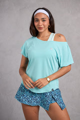 Polo Crop Ojal
