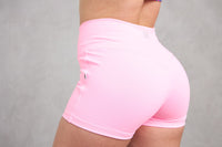 Short Corto Pretina Cruzada Color Entero