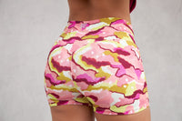 Short Corto con Pretina Cruzada Estampado