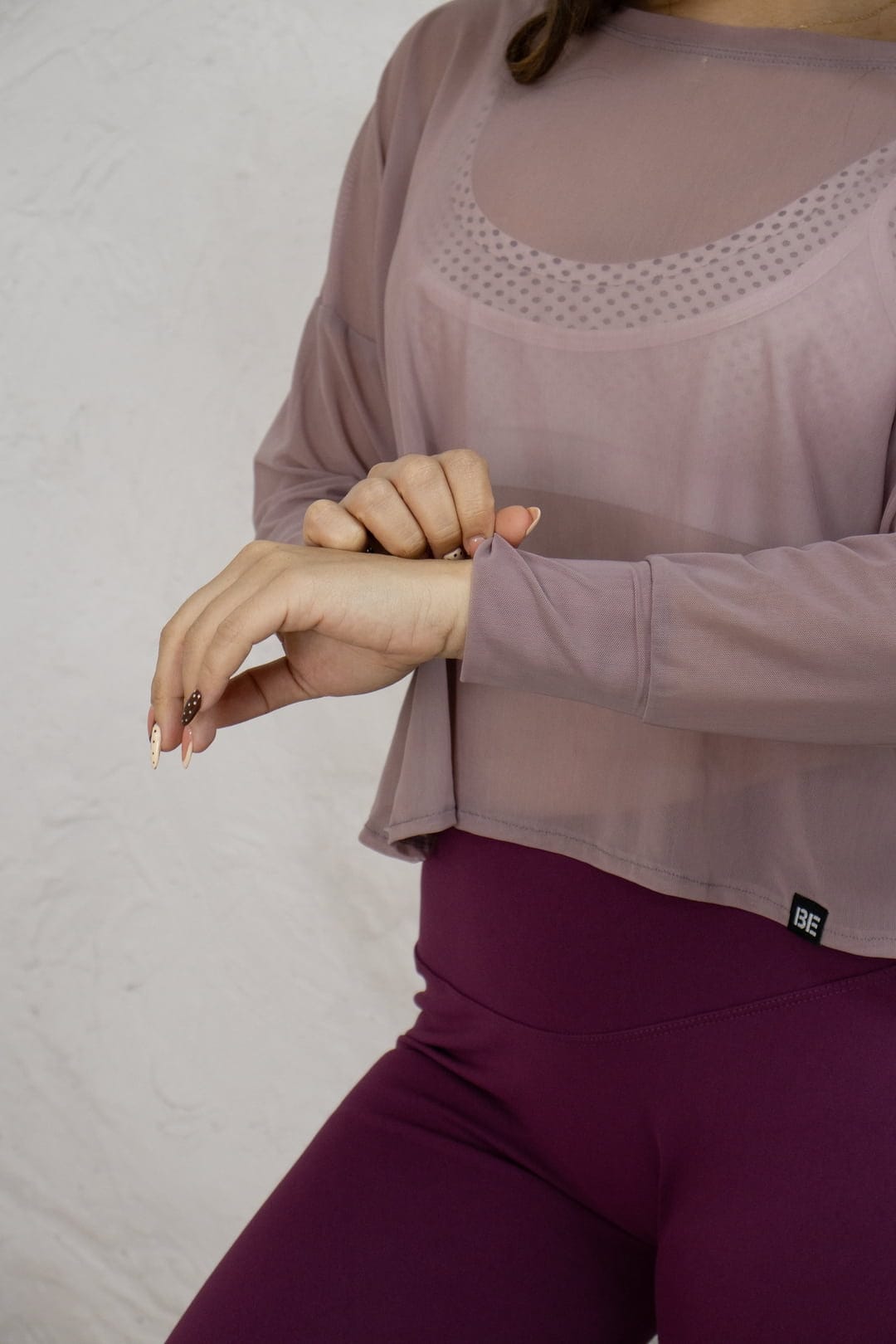 Crop Mesh Lovely